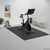 Sportska zaštita Mat Crna 243 x 152 x 0,6 cm PVC visoke gustoće