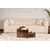 Hanah Home Klub sto Harmony, 80x40x40cm, Braon