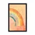Plakat minimalistična mavrica Peach Fuzz - 20x30 black