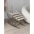 Hanah Home Ela set od 4 umetnuta stočića, antik ram, krem MDF ploče