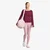 Majice adidas Motion Long Sleeve Maroon S