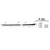 Side protective moldings Suzuki Baleno 2016-2020 (hatchback)