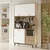 Hanah Home Komoda RE7-SW, 120x205x35.5 cm, Bela