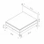 HANAH HOME Bračni krevet Abella 140 x 200 Grey