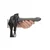 Ouch! Twisted Hollow Strap-on 8 20cm Gunmetal