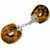 NMC Kovinske lisice s krznom Lion Mane Love Cuffs