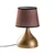 Opviq Stona lampa Gota-15475, Zlatno-braon