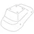 Armrest Opel Corsa D 2006-2014 (adapter only)