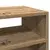 konzolni stol Artisan hrast 78x30x80 cm konstruirano drvo