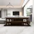 Hanah home Klub sto Mela 180x52x22cm Orah