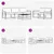 Set vanjskih sofa 6 pcs Bijela i crna 79 x 79 x 37 cm