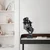 Aberto Design Dekorativna figura Lecteur, 36x20 cm, Crna