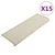 Prostirke za stepenice 15 kom 65x21x4 cm srebrne pravokutne rubove