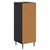 Ormar s ladicama Crna 33 x 34,5 x 92 cm Konstruirano drvo