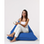 Atelier del Sofa Lazy bag Plavi