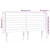 LED uzglavlje tamnosivo 183 x 16 x 118/128 cm od tkanine