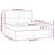Vidaxl Box spring postelja z vzmetnico siv 160x200 cm umetno usnje