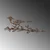 Aberto Design Dekorativna figura Bird On The Branch 05, 50x20 cm, 1.5 mm