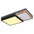 Globo 67286-30 - LED plafonsko svetlo GUNDI LED/30W/230V braon/crna