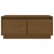 Vidaxl Klubska mizica medeno rjava 80x50x35 cm trdna borovina