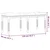 Vidaxl Klop temno siva 110x40x49 cm blago