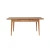 HANAH HOME Vina 01 1005 Atlantic Pine Cream (Produžni trpezarijski sto, stolice i konzola (6 komada))