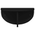 Polica na zidu 2 pcs Crna 38 x 19 x 19 cm Konstruirano drvo
