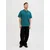 JACK & JONES Majica JCOLOGAN temno zelena/bela