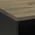 TV ormarić crni 70 x 33 x 46 cm od masivnog drva manga