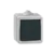 Prekidač jednopolni instalacioni og metalni ip54 10a 250v sivi aling