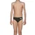 Boys swimsuit arena solid brief junior black 98 cm
