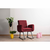ATELIER DEL SOFA Stolica za ljuljanje Kono Maroon