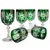 Marika Kozarci za vino iz smaragdnega kristala 240 ml Olive Grinder