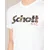 Schott Majice s kratkimi rokavi LOGO Bela