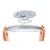 Paulmann 79921 - LED/16W prigušiva panel ATRIA 230V 3000K 29,3x29,3 cm crna