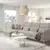 FAMMARP Sofa 4-sed i lenjivac, levo metal/Viarp bež/smeđa
