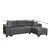 Atelier del Sofa Ugaona garnitura na razvlačenje Tloft Mini, 260 x 160 cm, Siva