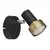 Globo 57917-1G - Zidno spot svetlo MASON 1xGU10/25W/230V crno/zlatno