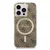 GUESS Maska za telefon iPhone 15 Pro 6.1, GUHMP15LH4STW, Magsafe, Braon