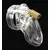 CB-X CB-6000S Chastity Cage Small Transparent