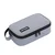 INF Travel Portable Electronics Organizer Pouch - Lightweight PU Tech Storage Gray, (5000158066)