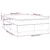 Vidaxl Box spring posteljni z vzmetnico temno siv 140x190 cm blago