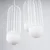 Sollux SL.1335 - Luster BRINA na sajli, 3xG9/8W/230V, bela