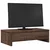 Stalak za monitor s ladicama boja hrasta 50 x 27 x 15 cm drveni