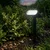 LED solarna lampa 2u1 LED/3,7V 1200 mAh IP54 crna