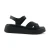 Mona Shoes Ženske sandale, Soft uložak, Kožne, Crne