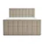 Bež boxspring postelja s prostorom za shranjevanje 200x200 cm Tasca – Maison de Reve