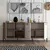 Hanah Home Komoda Aurora 180x80x45cm Hrast-Bela