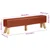 Vidaxl vidaXL Gimnastična klop, rjava, 160 cm, pravo usnje