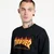 Mikina Thrasher Flame Crewneck Black M